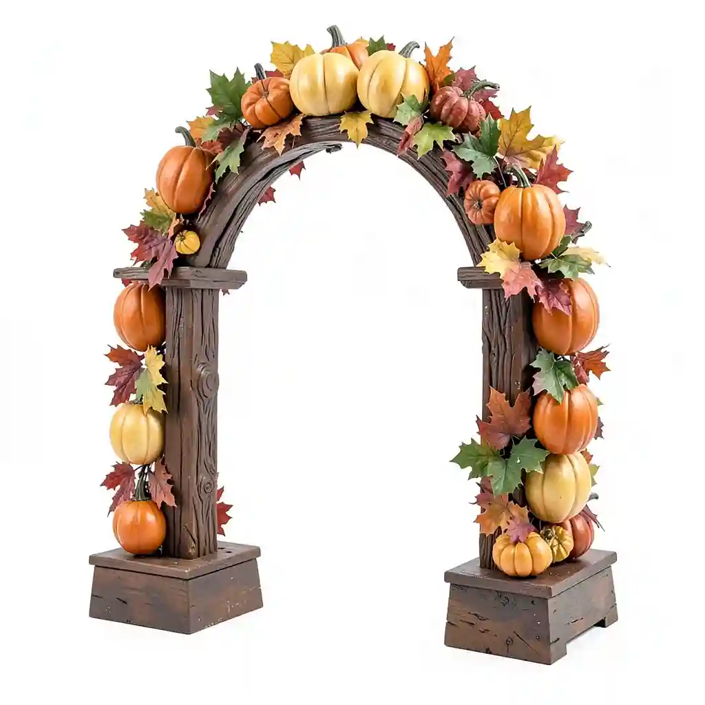 Pumpkin_And_Maple_Arch_Form