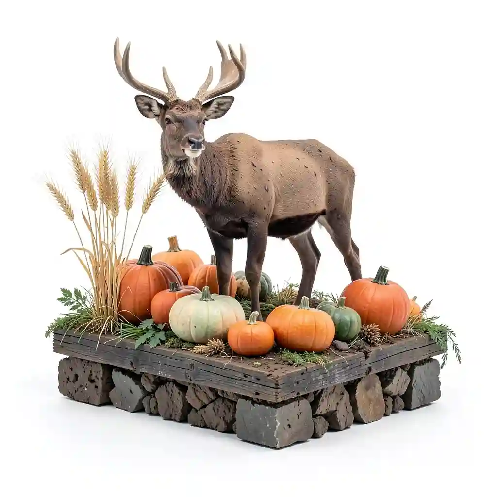Woodland_Elk_Autumn_Form