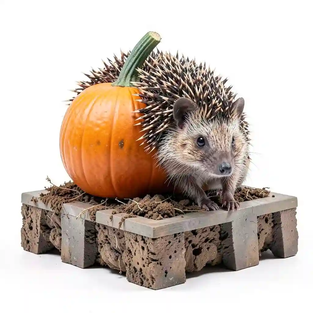 Woodland_Hedgehog_With_Pumpkin_Form