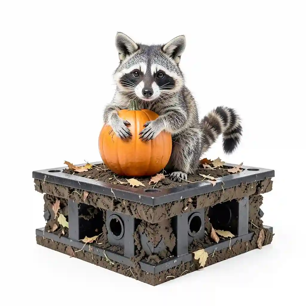 Woodland_Raccoon_With_Pumpkin_Form