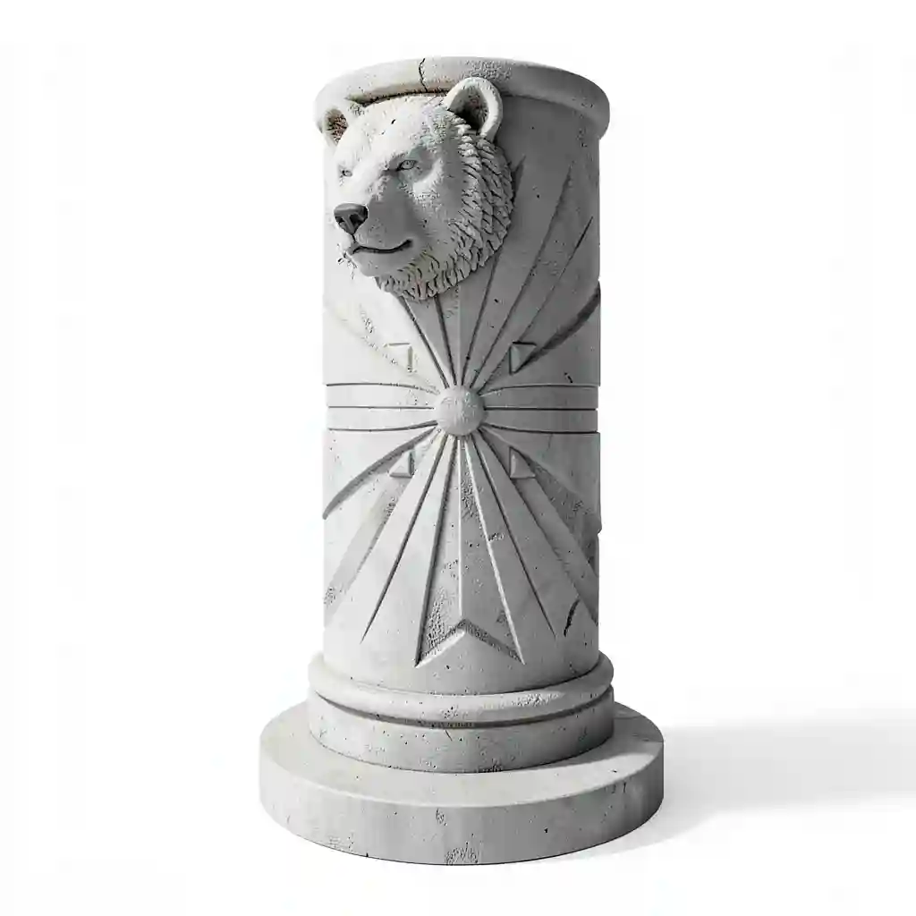 Bear_Sunburst_Pillar_Form