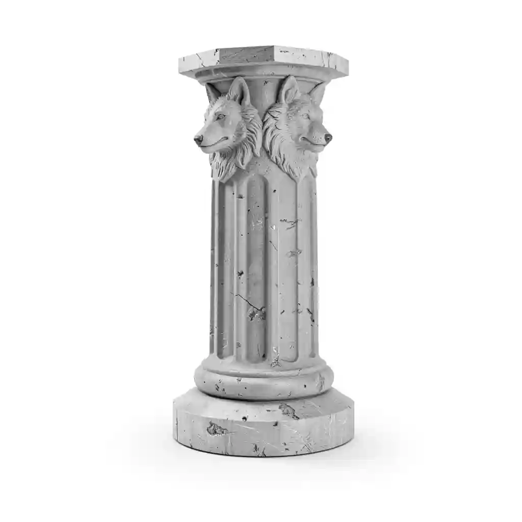 Wolf_Sacred_Column_Form