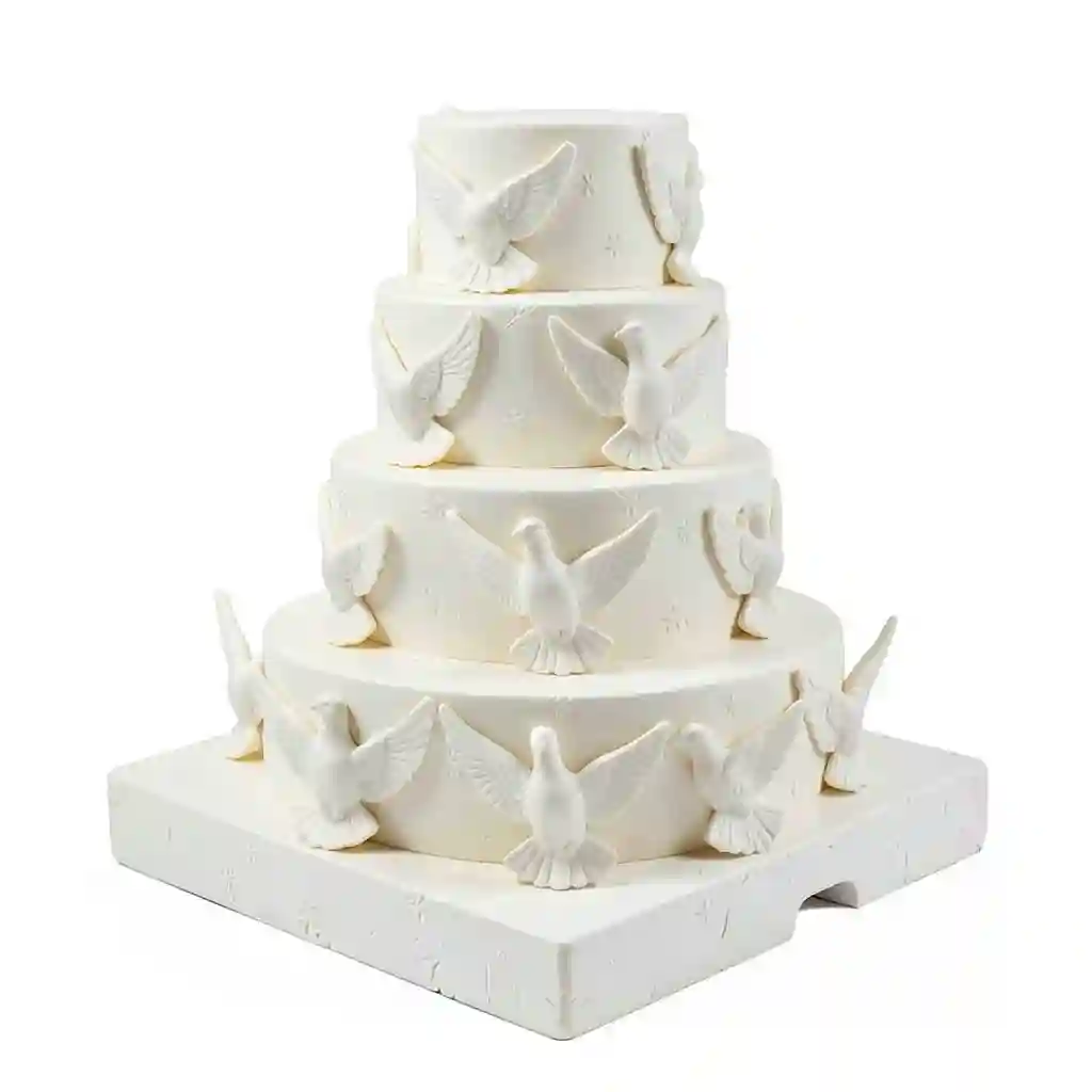 Wedding_Cake_With_Doves_Form
