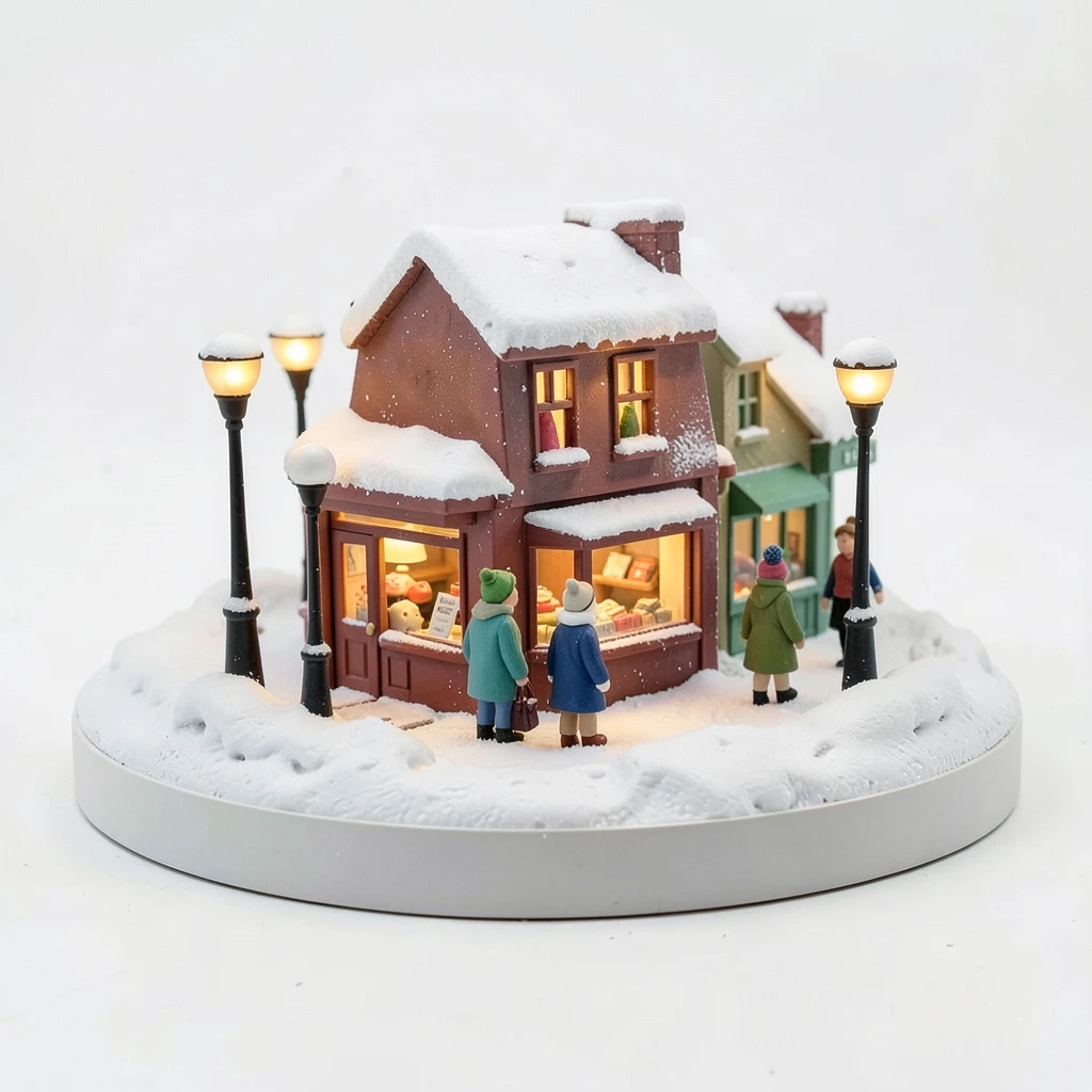 Snow_Shopping_Street_Scene