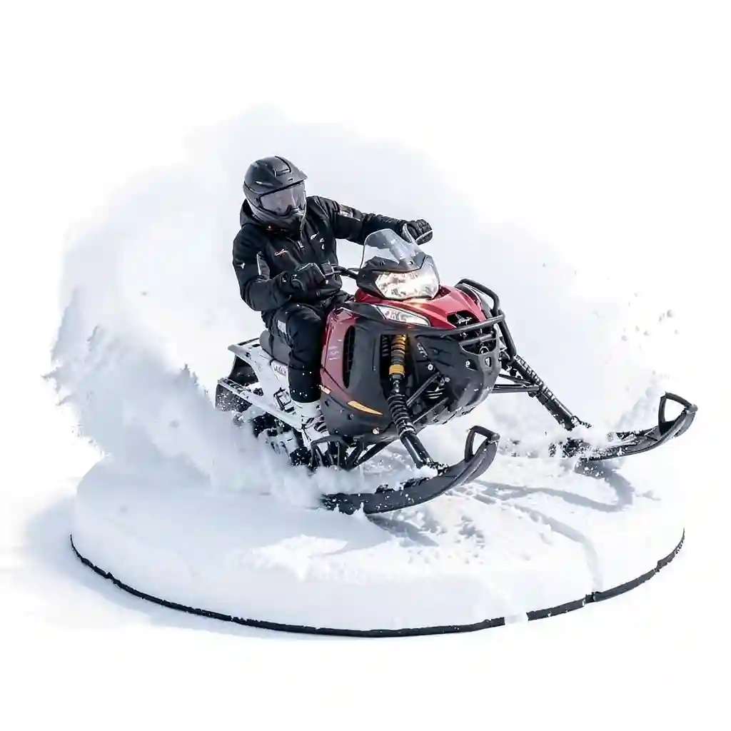 Snowmobile_Sharp_Turn