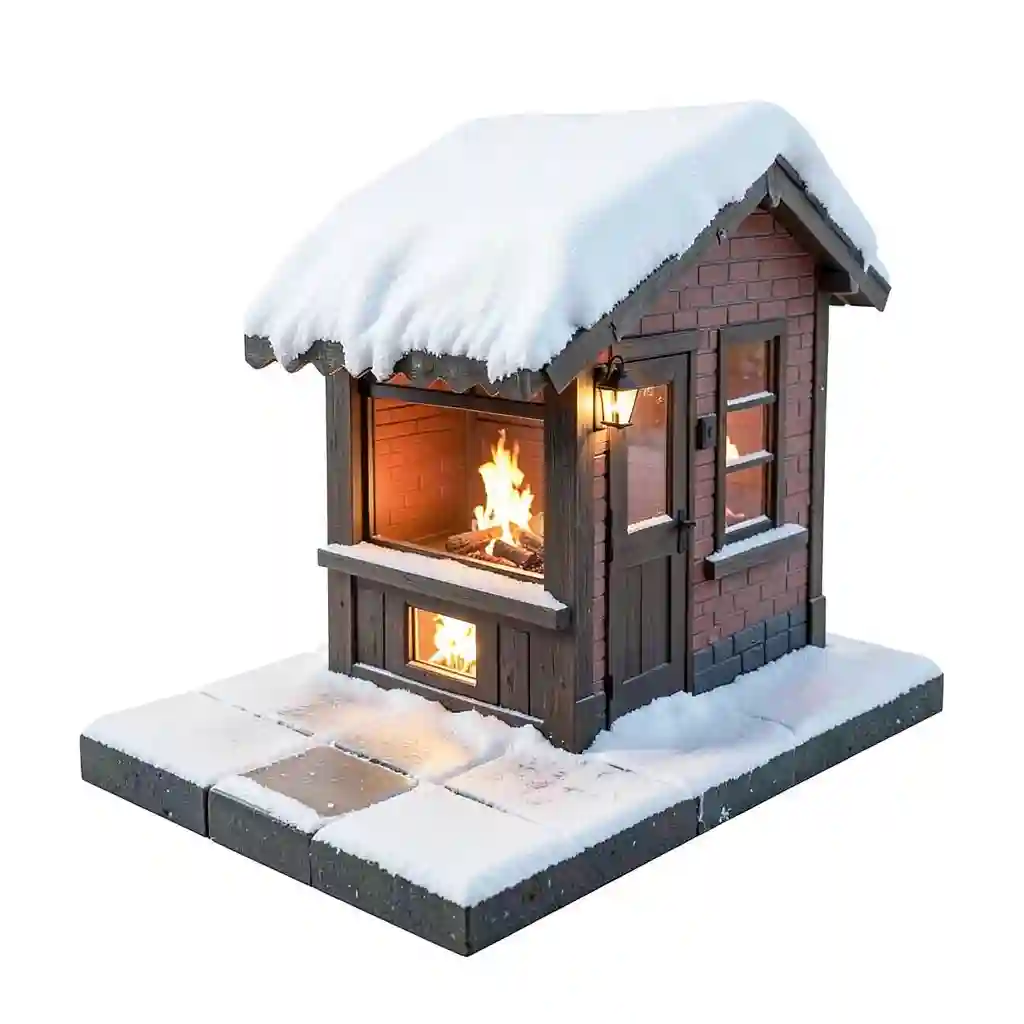 Snowy_Fireplace_Cafe_Exterior_Scene