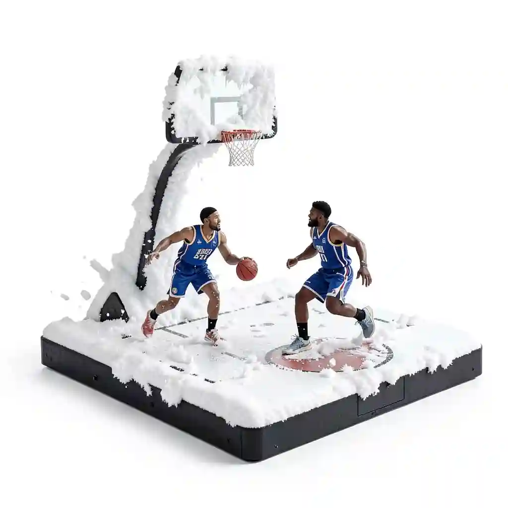 Snowy_Urban_Basketball_Game