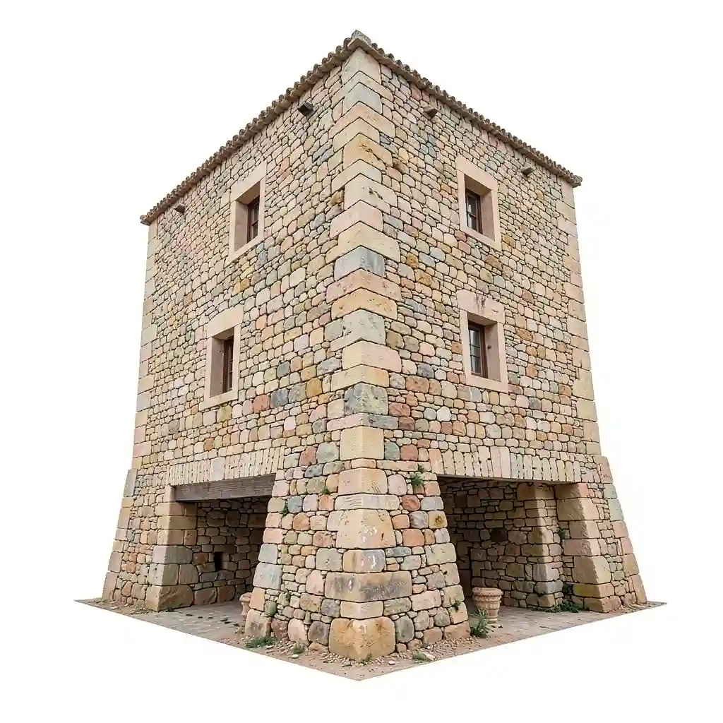Albania_Stone_Tower_House_Form
