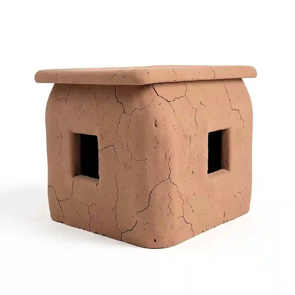 Algeria_Desert_Adobe_House_Form