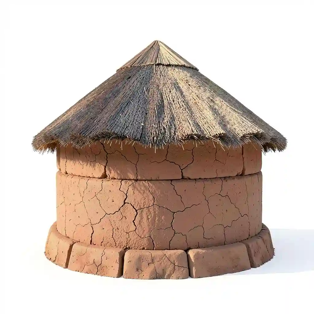 Angola_Round_Thatched_Hut_Form