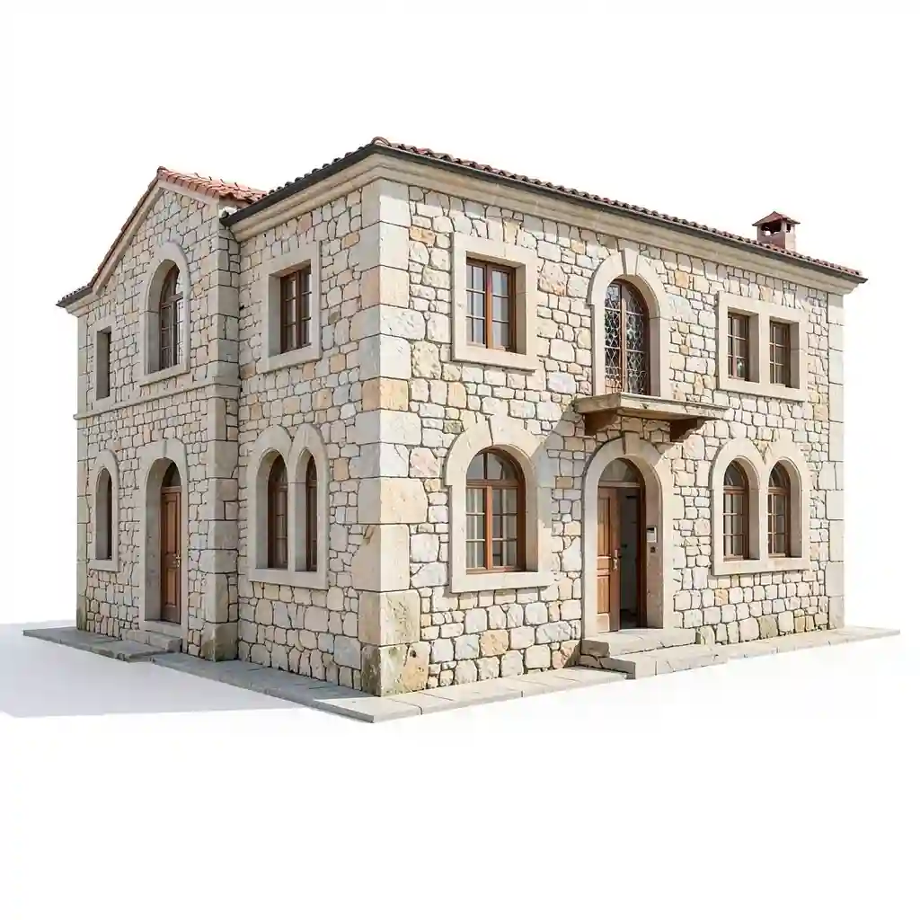 Azerbaijan_Stone_Courtyard_Home_Form_001.webp