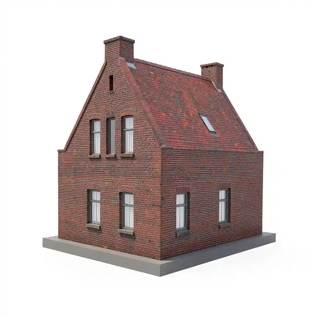 Belgium_Flemish_Gable_House_Form