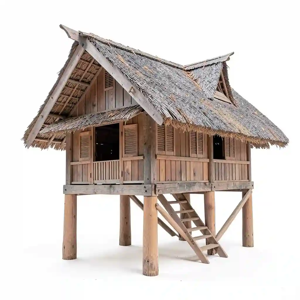 Cambodia_Wooden_Stilt_House_Form