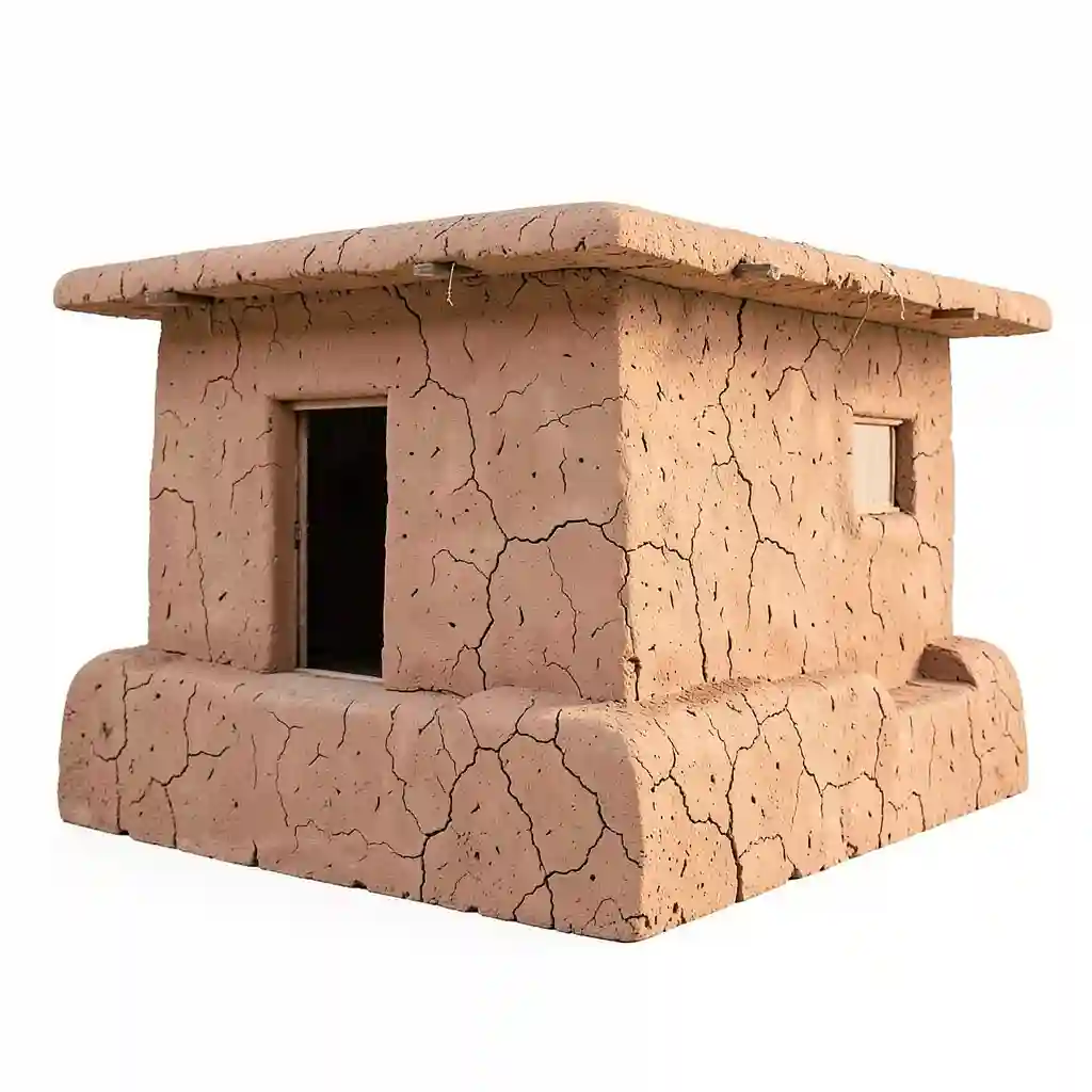 Chad_Sahelian_Mud_House_Form