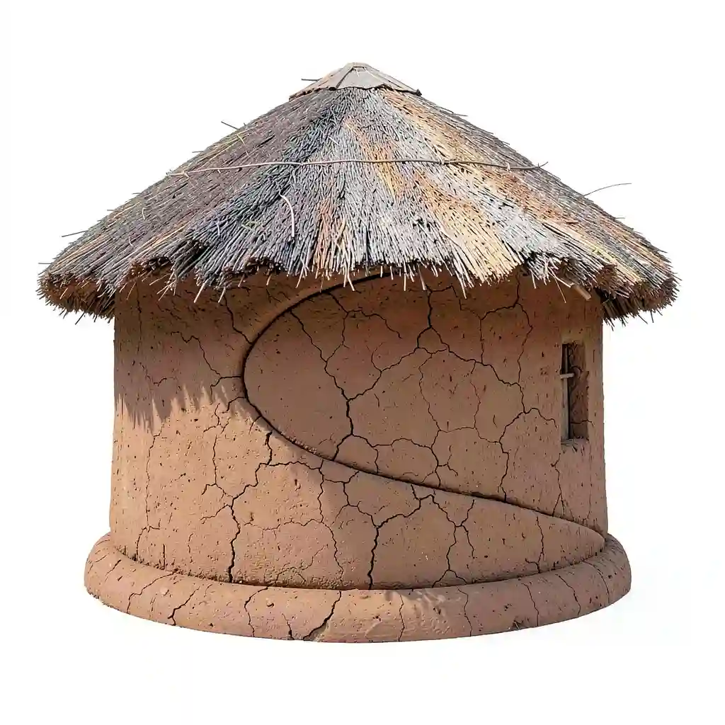 Congo_Round_Thatched_Hut_Form