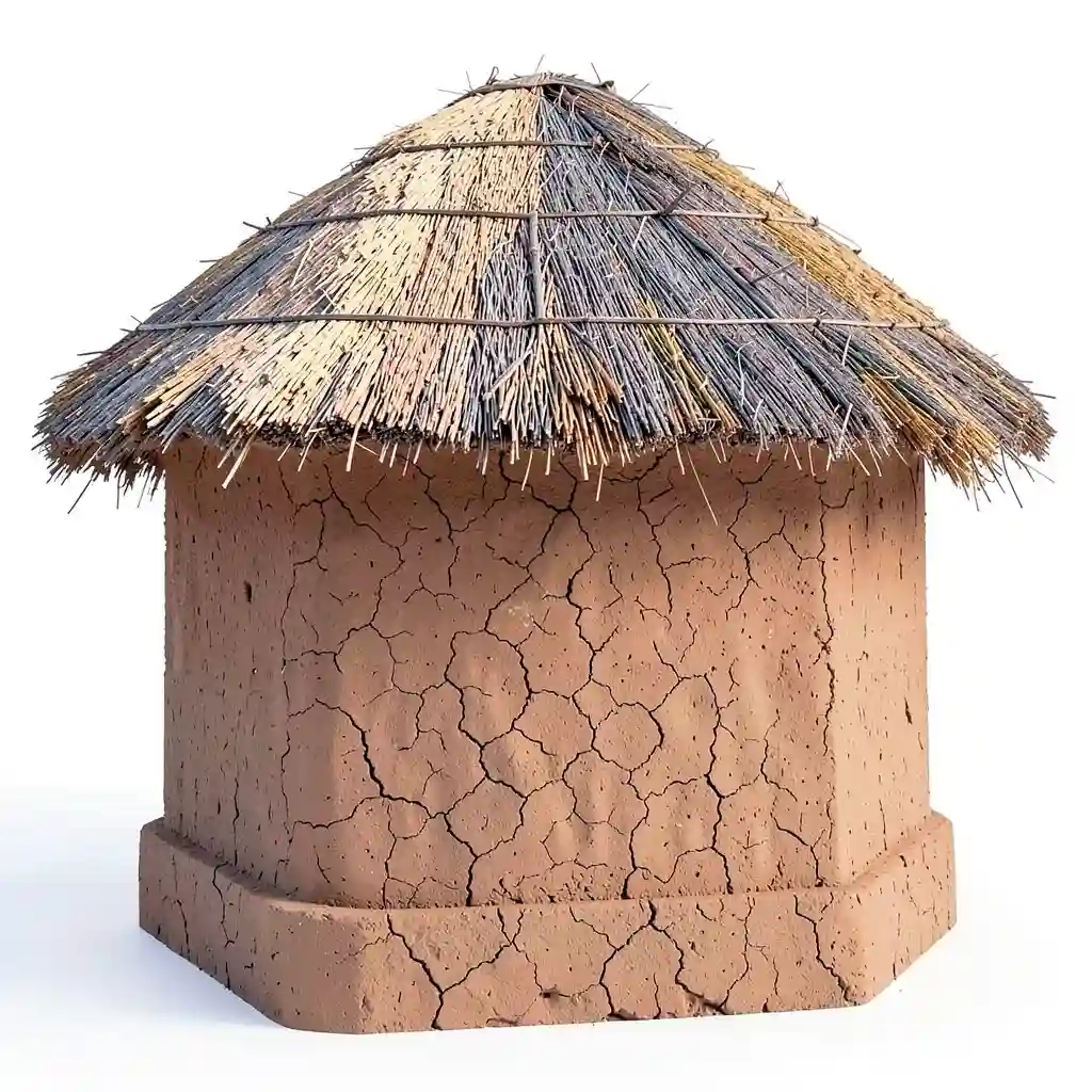 Gambia_Thatched_Round_Hut_Form