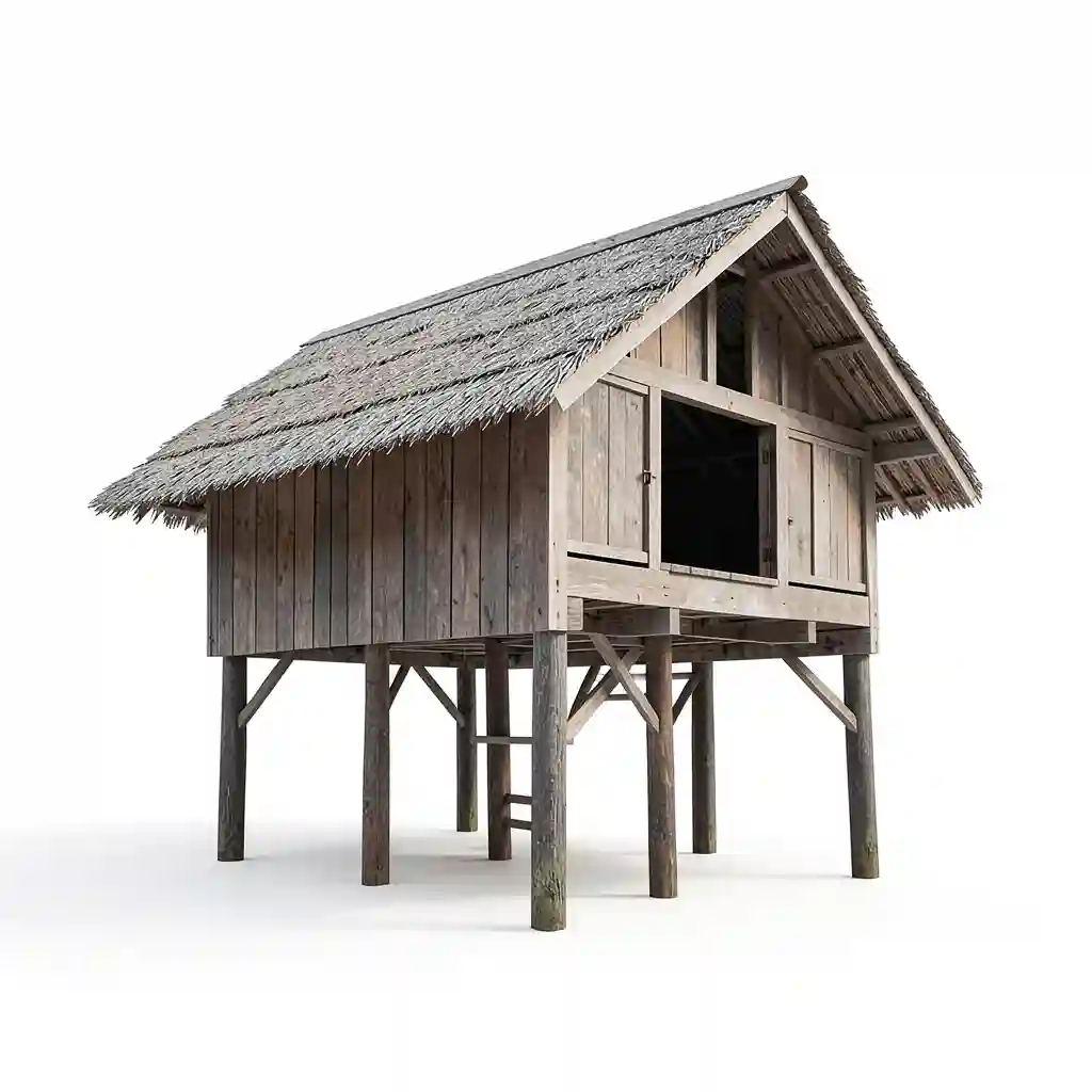 Guyana_Wooden_Stilt_House_Form