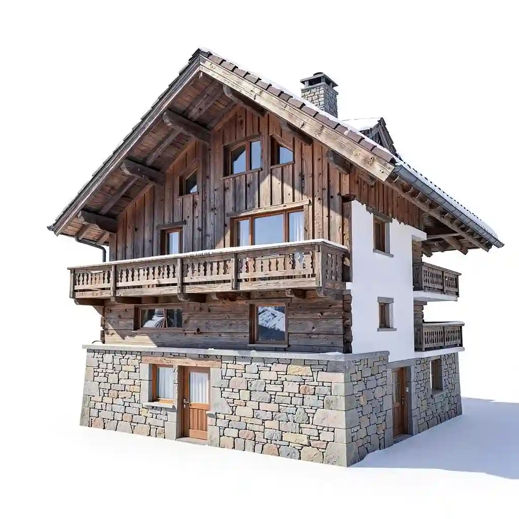 Liechtenstein_Alpine_Chalet_Form