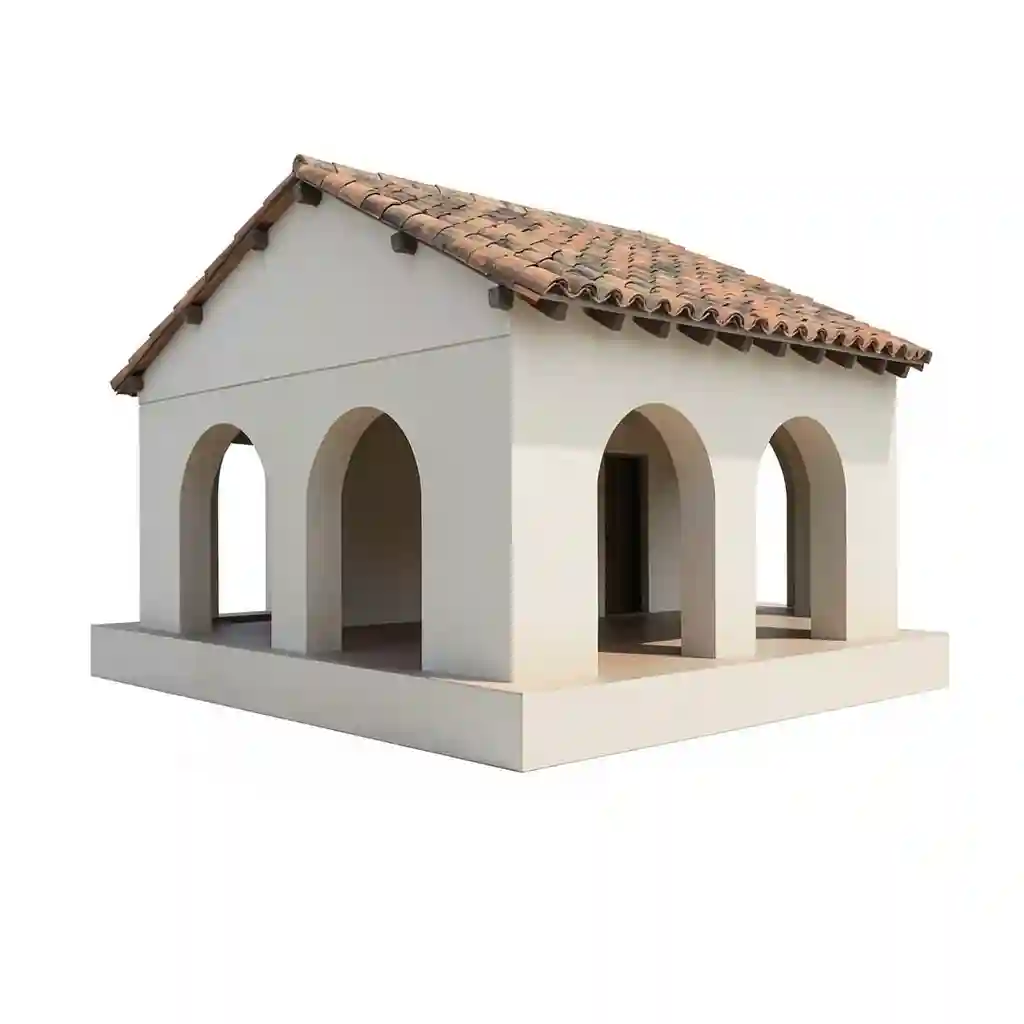 Mexico_Hacienda_Courtyard_House_Form