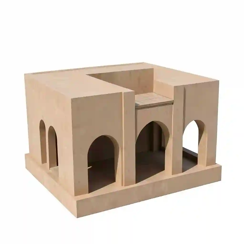 Morocco_Riad_Courtyard_House_Form