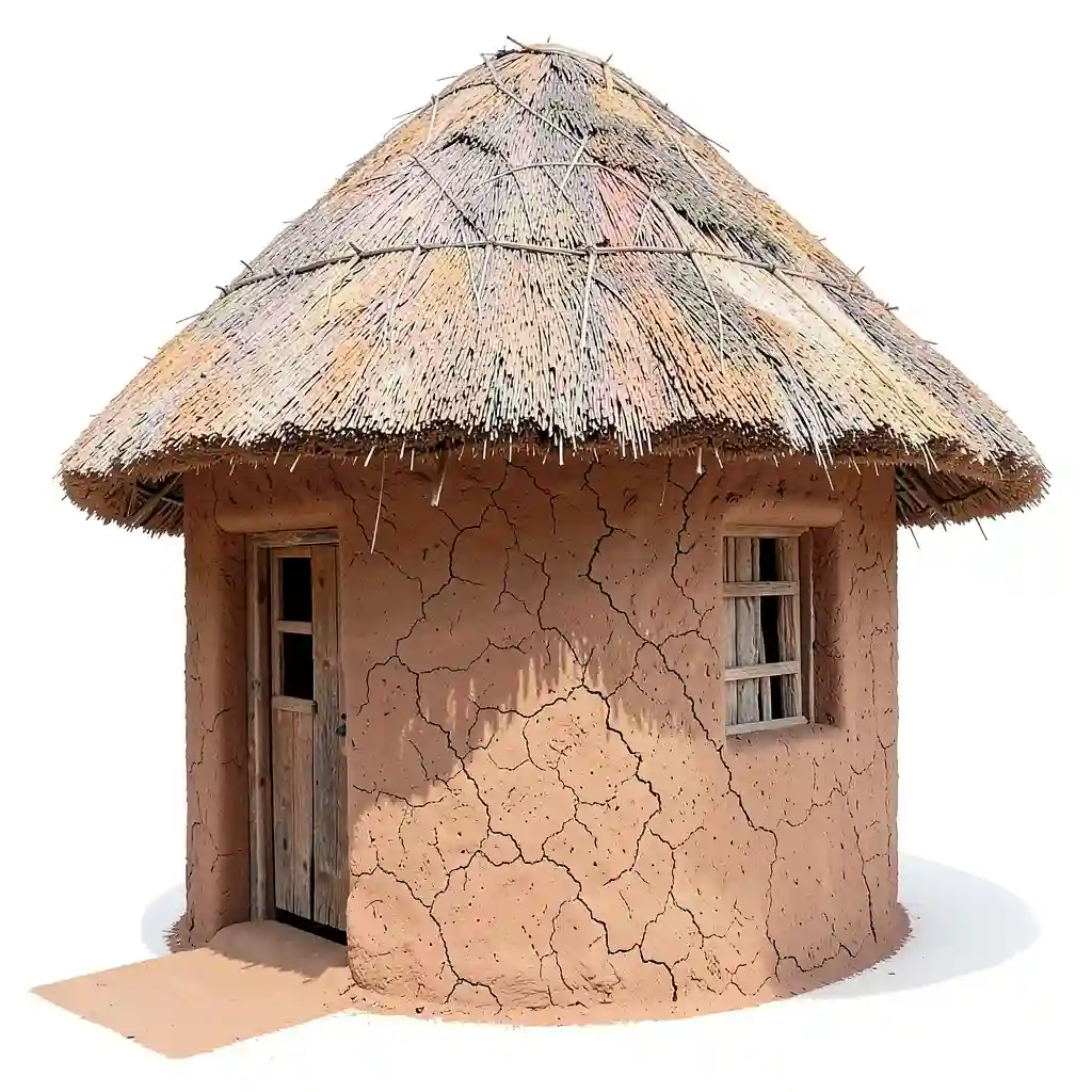 Nigeria_Round_Thatched_House_Form