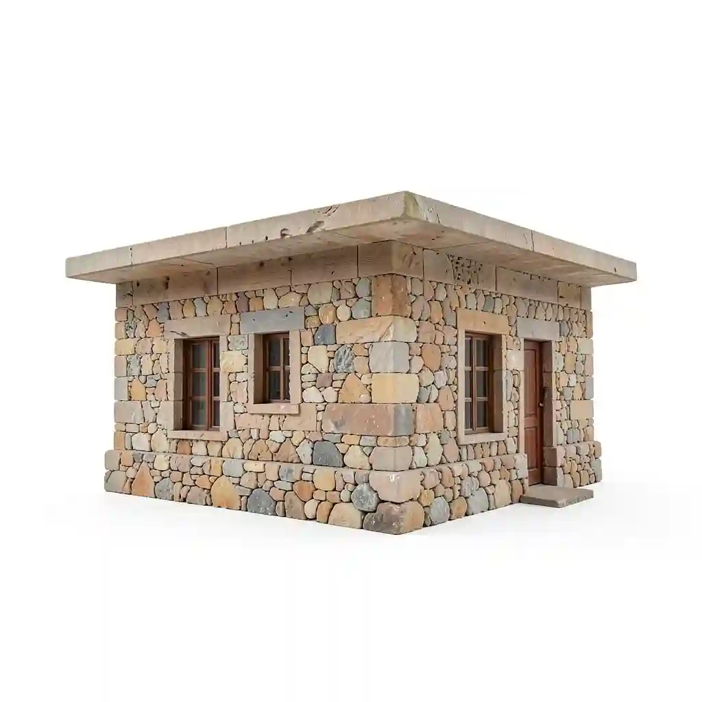 Qatar_Courtyard_Stone_House_Form