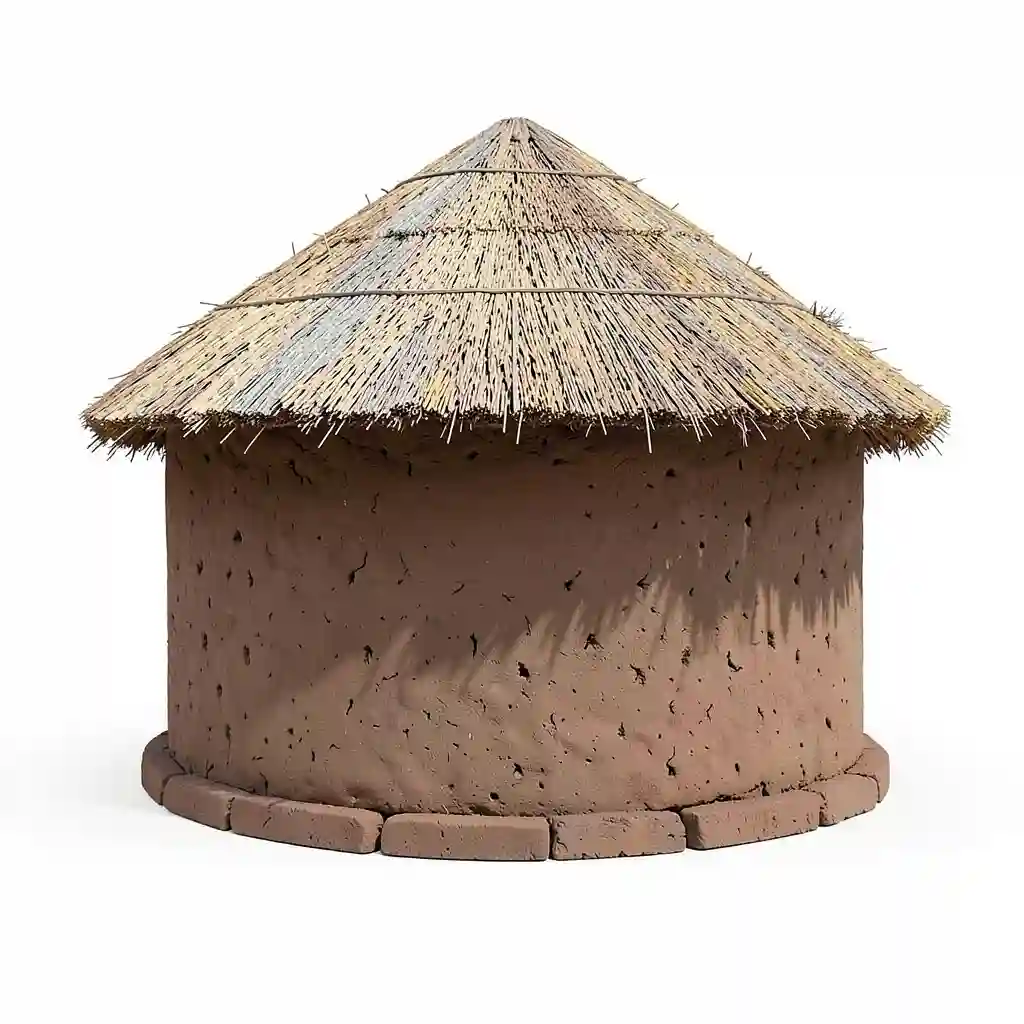 South_Sudan_Round_Thatched_Hut_Form