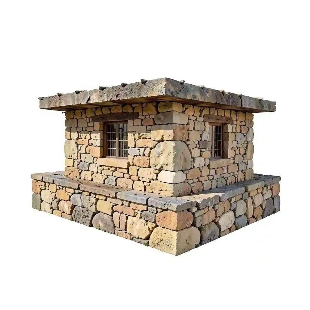 Tajikistan_Mountain_Stone_House_Form