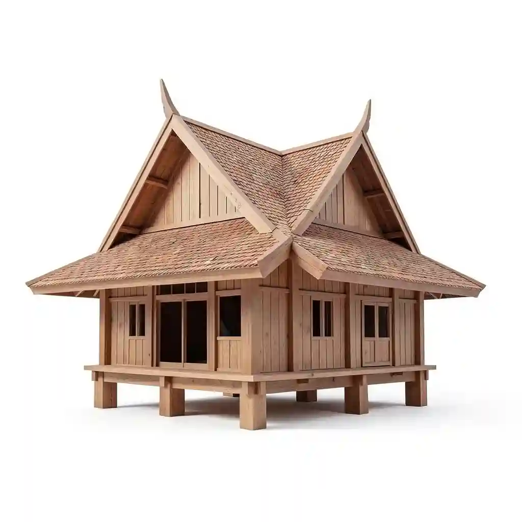Thailand_Raised_Wood_House_Form