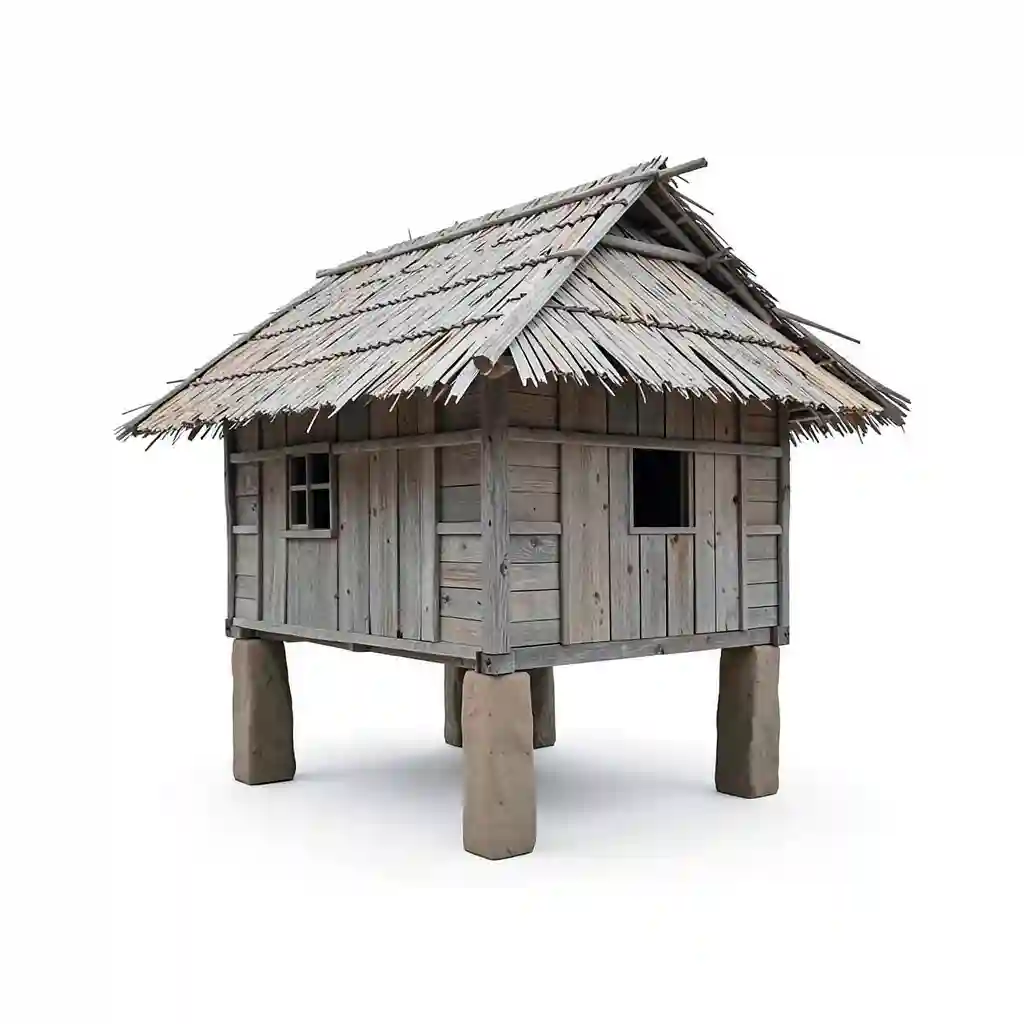 Timor_Leste_Mountain_Stilt_House_Form